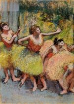 Dancers in Green and Yellow 1904